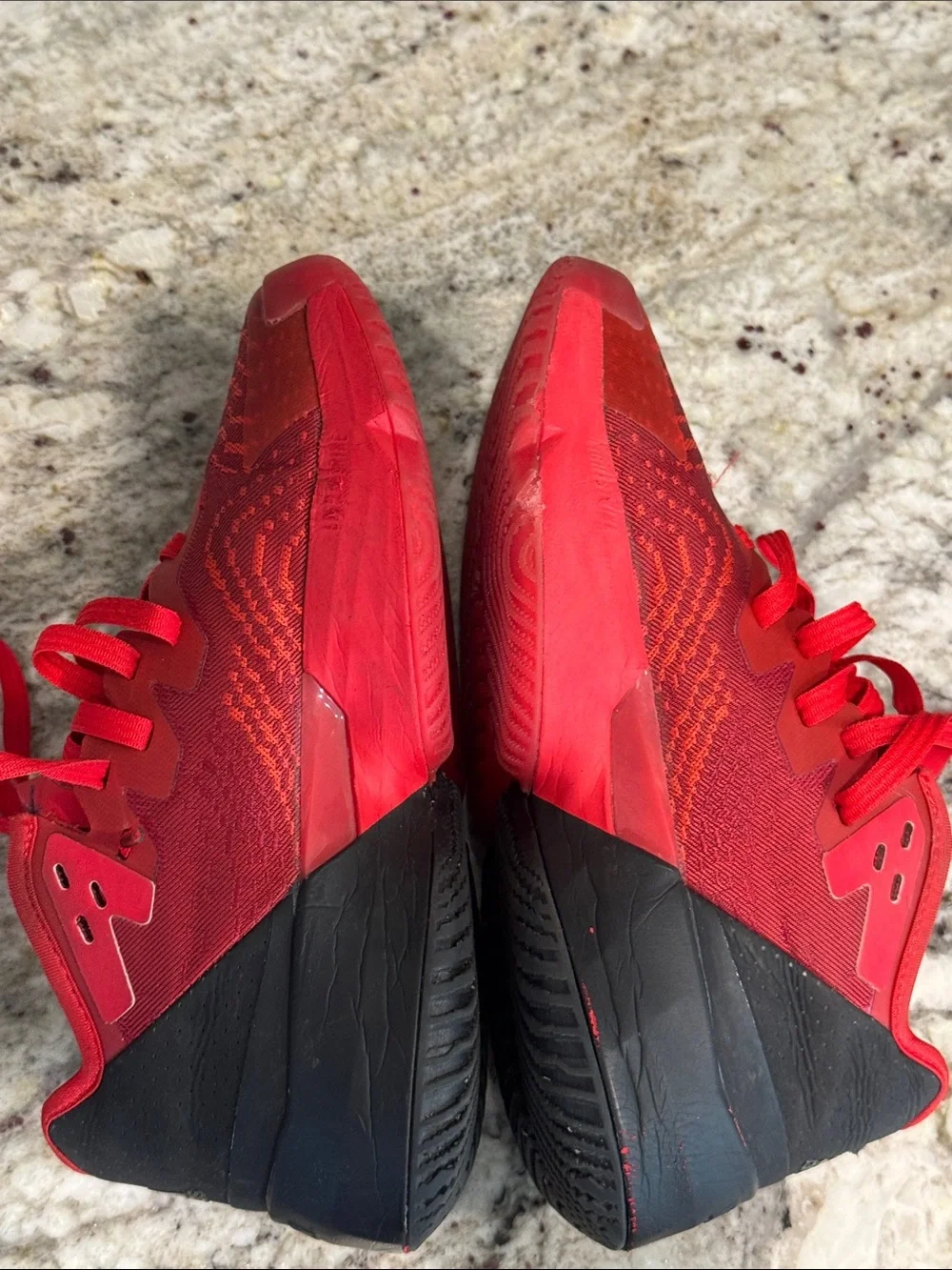 adidas D.O.N. Issue #4 Kids Red and Black Basketball Sneakers